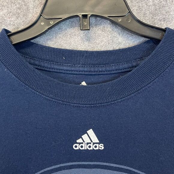 ADIDAS Men’s Long Sleeve T-Shirt OKC Thunder Graphic Navy Blue Size Large - Picture 3 of 12